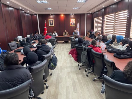 Gastronomi ve Mutfak Sanatları Bölümü Öğrencileri İle Toplantı